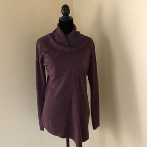 Cowl turtle neck sweater